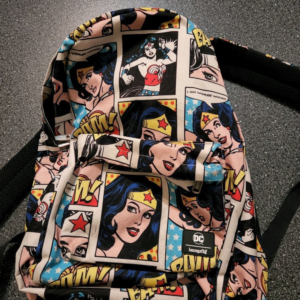 DC Loungefly Wonder Woman backpack
